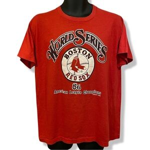 Vintage 1986 Boston Red Sox World Series T-Shirt